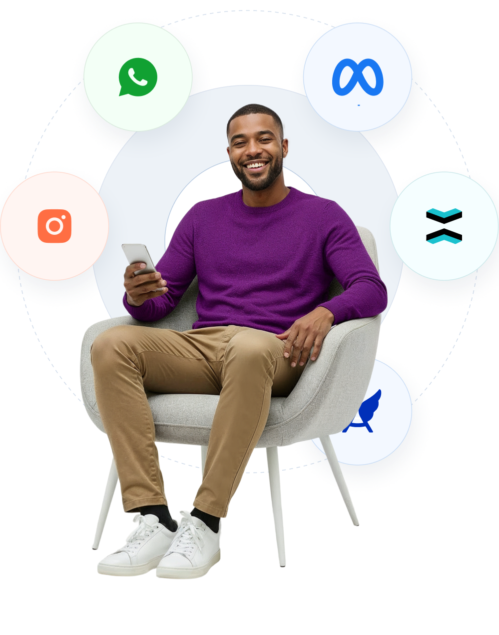 Integrações que conectam todo o seu ecossistema